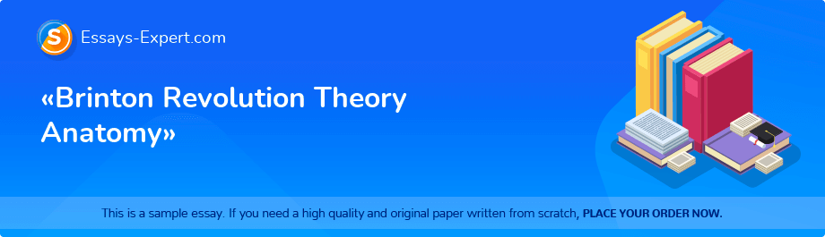 «Brinton Revolution Theory Anatomy»