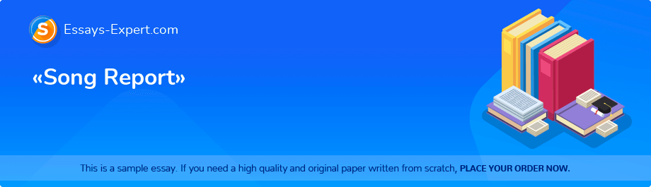 «Song Report»